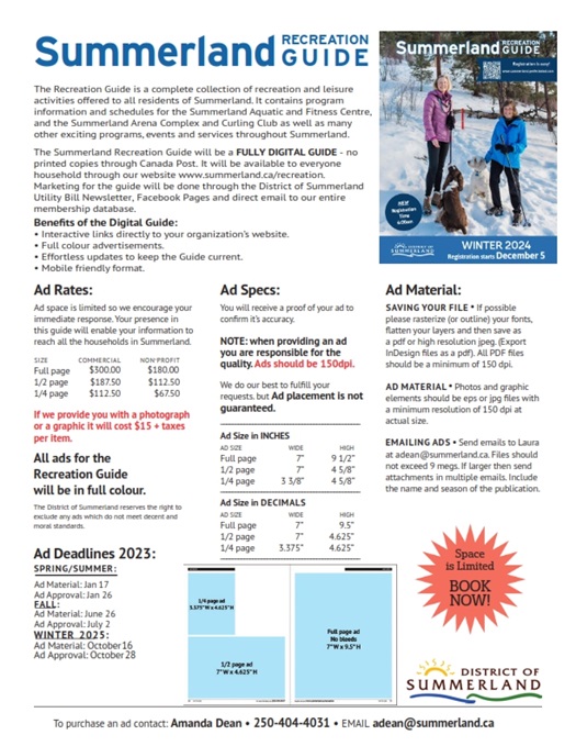 2024-25 Ad Sales Sheet - Recreation Guide_001