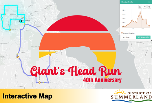 Image of Giants Head Run Interactive Map