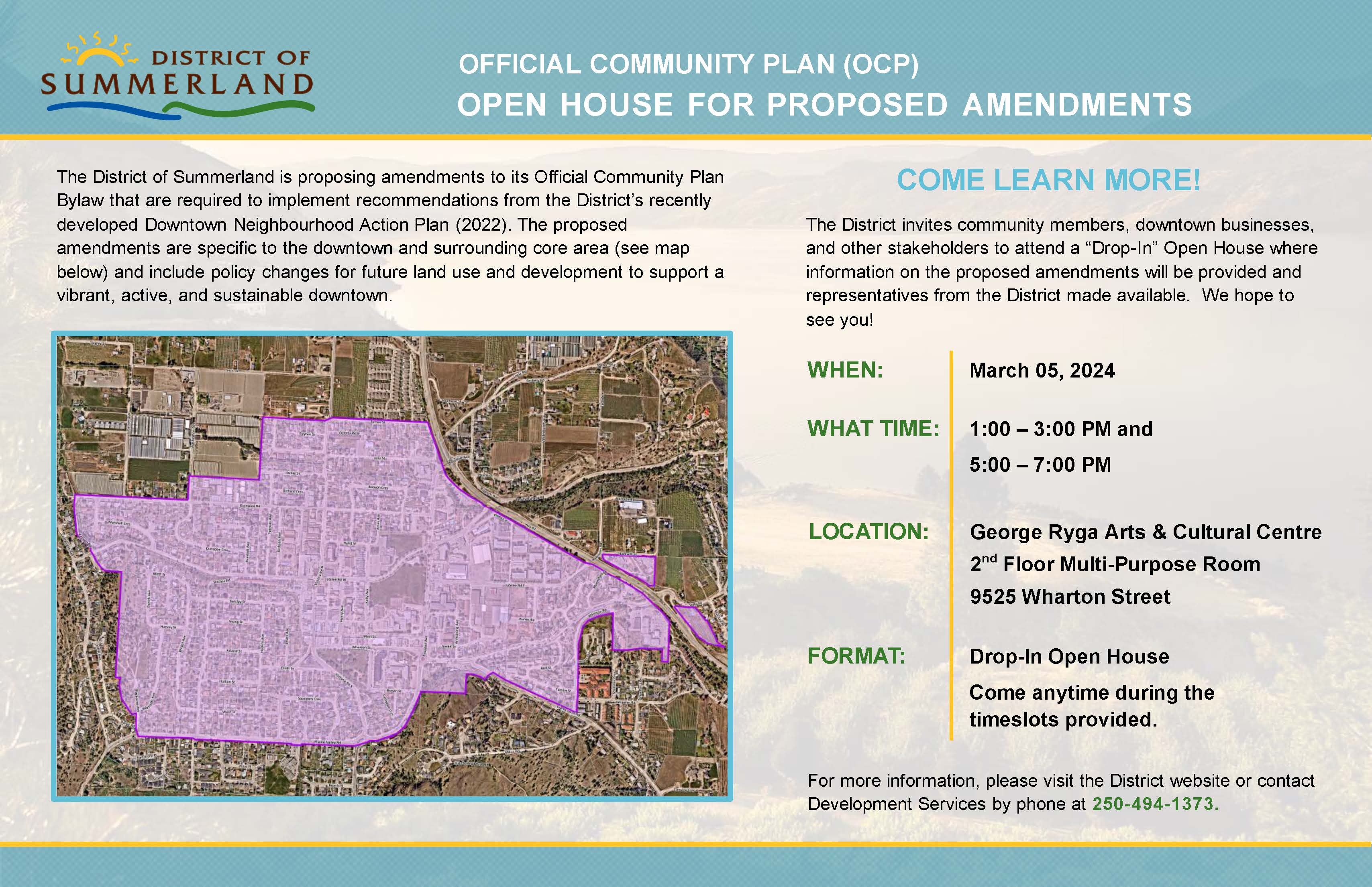 OCP Open House Poster