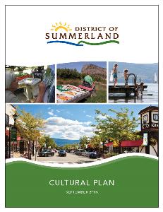 Summerland Cultural Plan 2016 Summerland Cultural Plan 2016