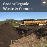 Green, Organic Waste and COmpost icon