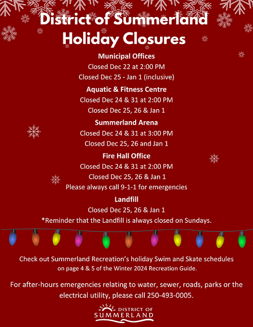 Holiday Closure