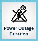 Power Outage Duration Button