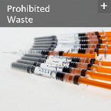 Prohibited Waste icon