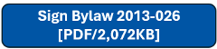 Sign Bylaw Sign Bylaw