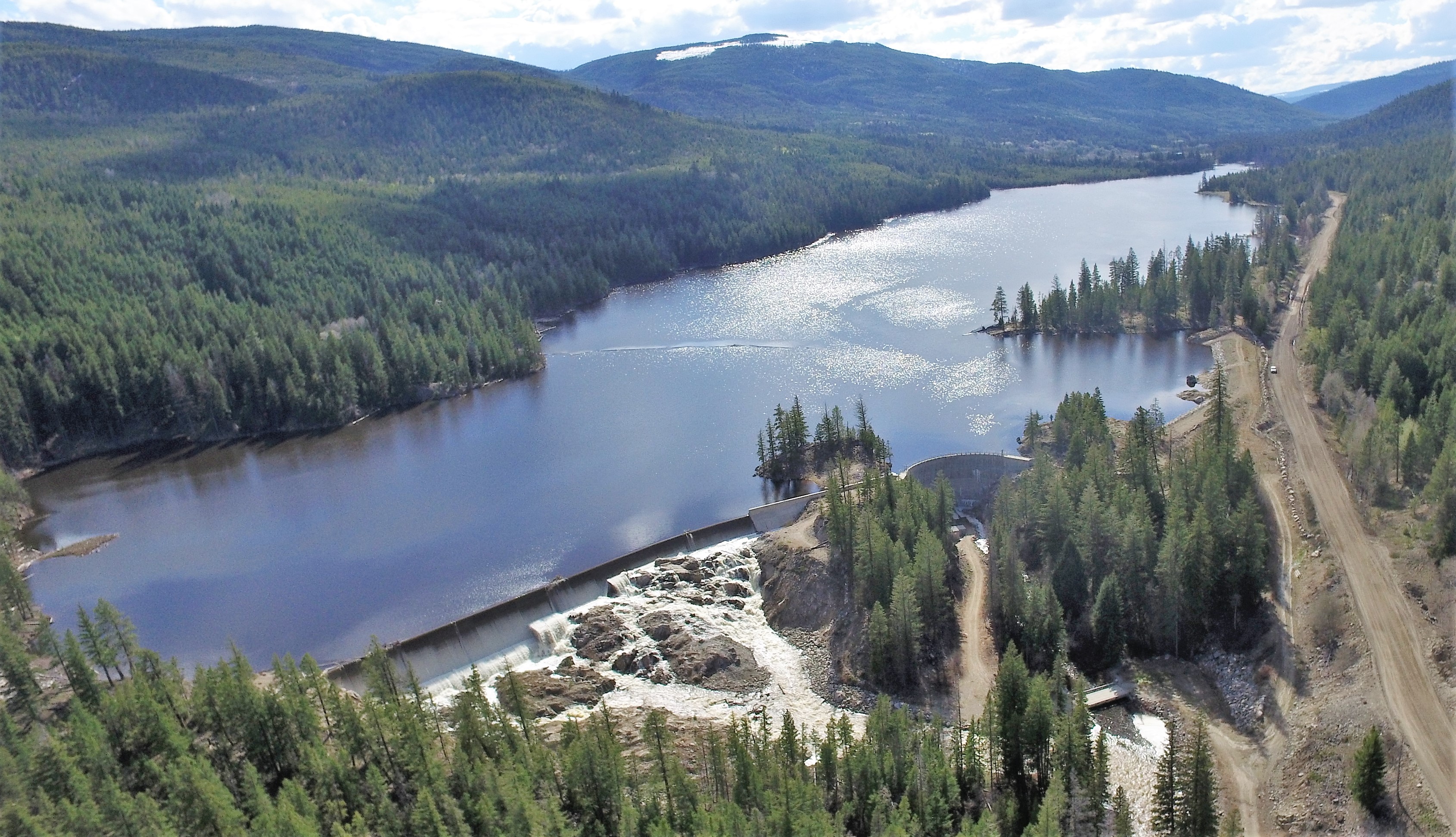 Thirsk Dam and Spillway