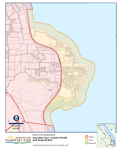 Trout Creek Evacuation Alert Map Trout Creek Evacuation Alert Map