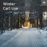 Winter Cart Use