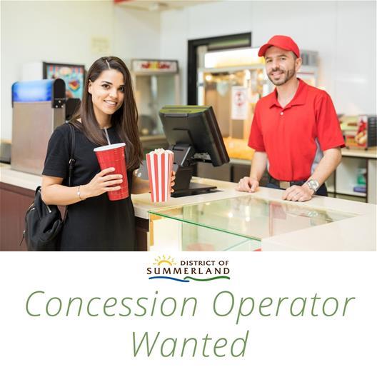 Advertisement for a Concession Operator