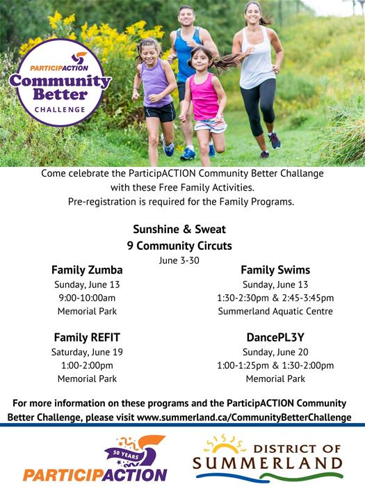 CBC 2021 Community Better Challenge Dates