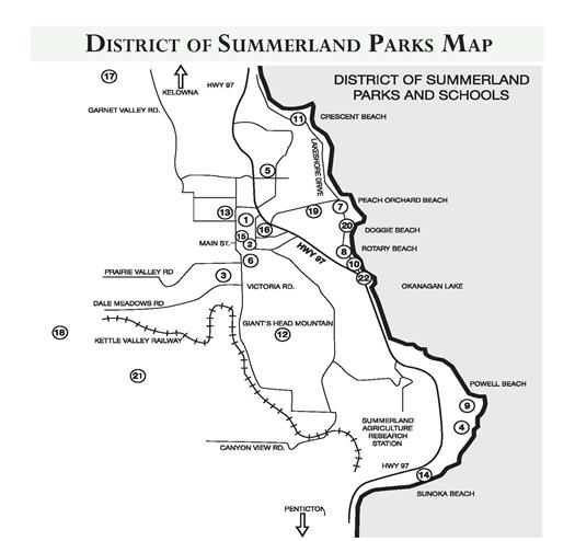 Spring Parks Map Spring Parks Map