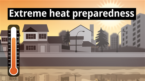 Extreme Heat Preparedness graphic