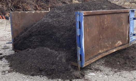 Self-haul compost container Self-haul compost container
